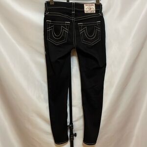 True Religion Jennie Curvy Mid Rise Super Skinny women’s size 27
